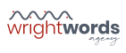 wrightwords logo - for light background